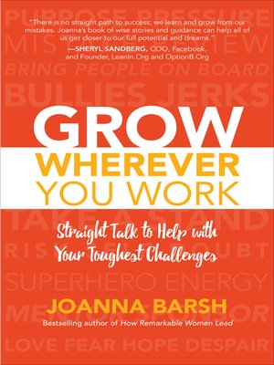 cover image of Grow Wherever You Work